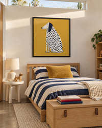 Lifestyle: kids' room — A Phoenix mid-century single-storey home with block construction, desert light and low-profile furnishings that suit a playful, curated kids' room.