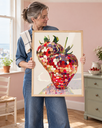 Lifestyle: kitchen — Seaside Edwardian villa in Whitstable — tall bay-windowed kitchen with painted tongue-and-groove, original picture rail and a soft domestic warmth.
