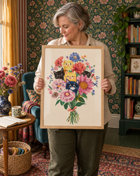 Lifestyle: nursery — A South London Victorian terrace full of layered pattern, jewel-toned textiles and eclectic vintage pieces accumulated over decades.