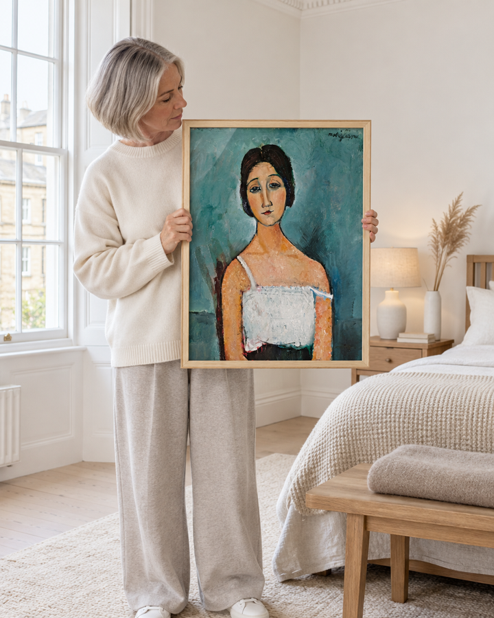 Lifestyle: bedroom — A gracious Georgian townhouse in Bath, recently refreshed with pale oak floors and clean white walls while retaining its tall sash windows and period proportions.