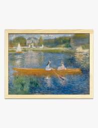 The Skiff by Renoir Art Print Oak