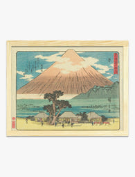 Mount Fuji by Hiroshige Art Print Oak