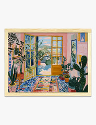 Sunlit Botanical Room by Matisse Art Print Oak