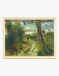 Landscape Between Storms by Renoir Art Print Oak