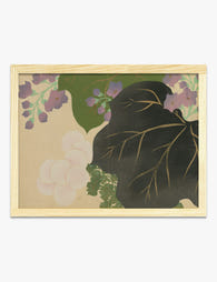 Chrysanthemum & Paulownia by Kamisaka Sekka Art Print Oak