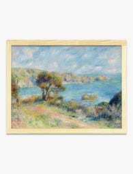 View at Guernsey by Renoir Art Print Oak