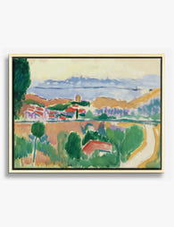Matisse Vue de Collioure Canvas Print Oak