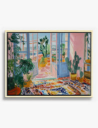 Matisse Botanical Retreat Canvas Print Oak