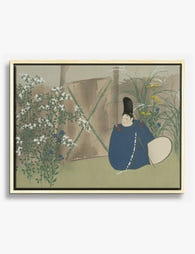 Nakaguni by Kamisaka Sekka Canvas Print Oak