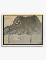 Autumn Night by Kamisaka Sekka Canvas Print Oak