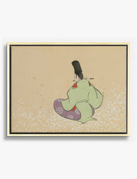 Late Spring by Kamisaka Sekka Canvas Print Oak