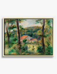 Renoir’s Briey Countryside Canvas Print Oak