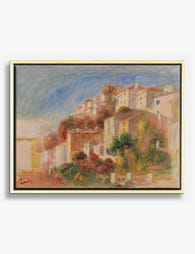 Renoir’s Cagnes Garden View Canvas Print Oak