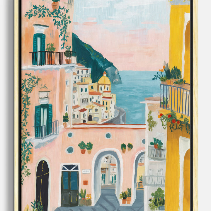 Amalfi Coast Canvas Prints