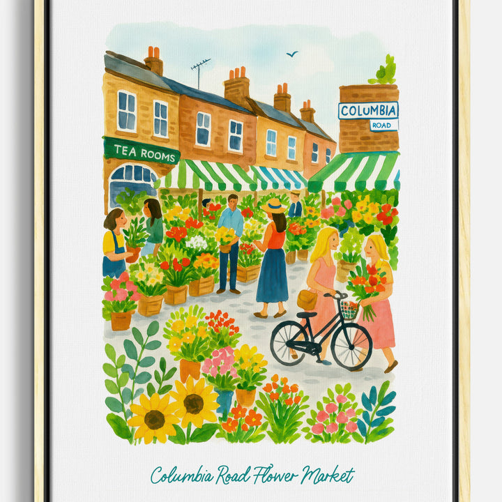 London Vintage Canvas Prints