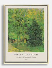 Vintage Pathway Canvas Prints