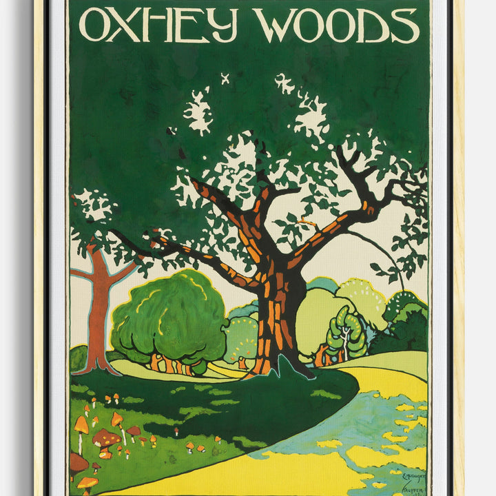 London Vintage Canvas Prints