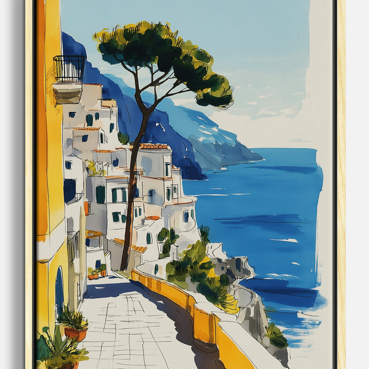Amalfi Coast Canvas Prints