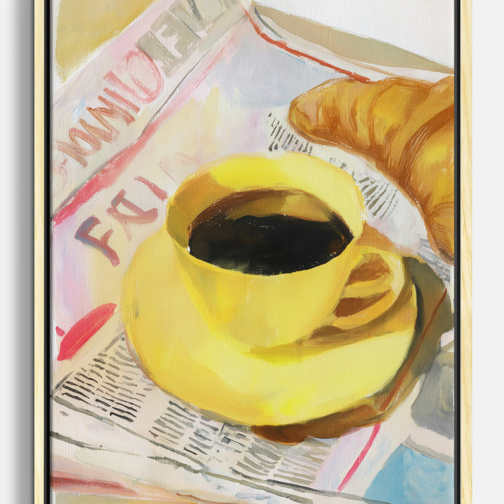 Lienzos de croissants