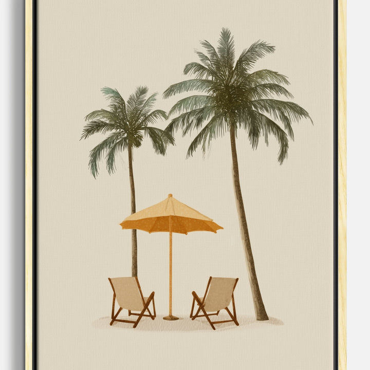 Palmiers Tableaux sur toile