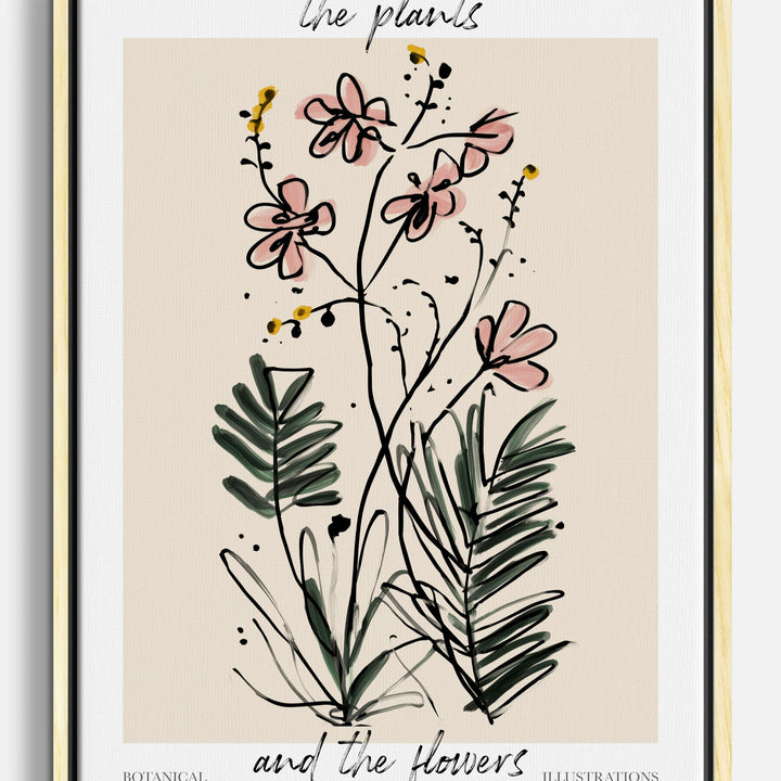 Line Art Canvas Prints