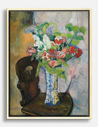 Spring Bouquet by Valadon Canvas Print Oak