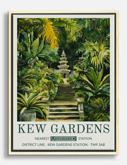 Vintage Pagoda Canvas Prints