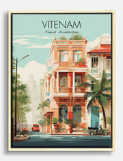 Vintage Architecture Canvas Prints