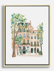 Lienzos de paisajes urbanos vintage