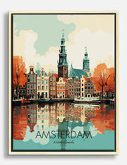 Vintage-Architektur Leinwandbilder