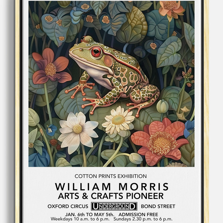 Frosch Leinwandbilder