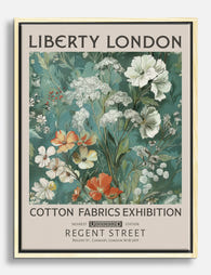 Liberty London Botanical Canvas Print Oak