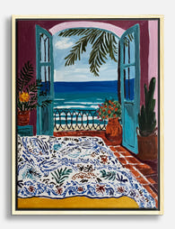 Seaside Morning by Matisse Canvas Print Oak