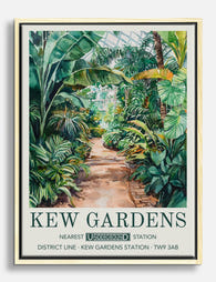 Lush Kew Pathway Canvas Print Oak