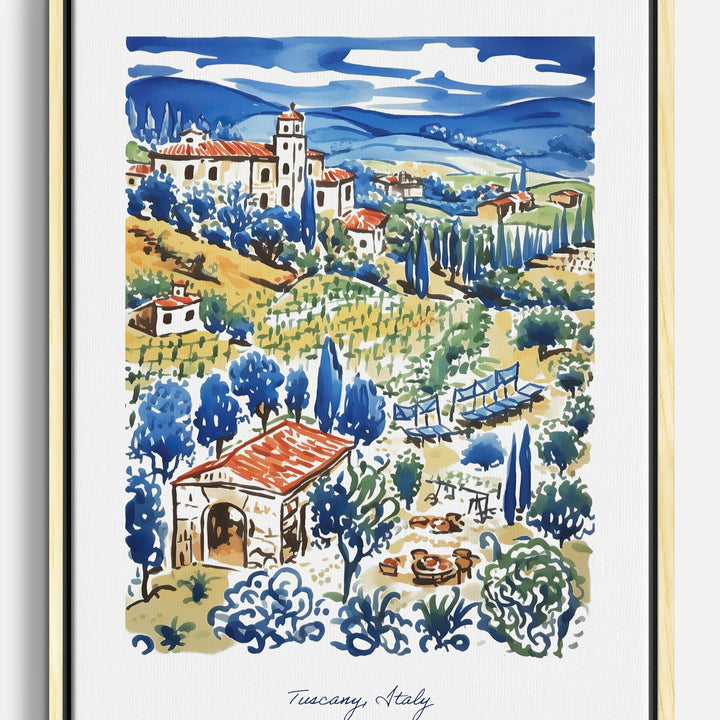 Tuscany Canvas Prints