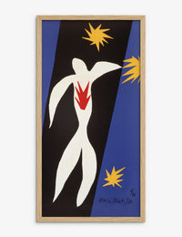 The Fall of Icarus by Henri Matisse Art Print Oak