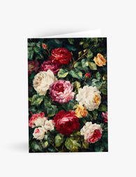 Vintage Roses Greetings Cards