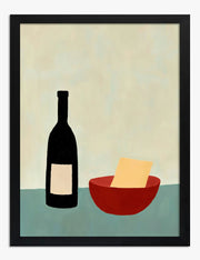 Láminas de botellas de vino