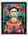 Frida & Feline Muse Art Print - Black