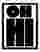 Bold Oh Hi Typography Art Print - Black