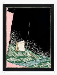 Shin Bijutsukai Night Harmony Art Print Black