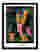 Enchanted Feline Haven Art Print Black