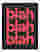 Bold Blah Typography Art Print - Black