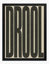 Bold Statement Typography Art Print Black