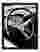 Classic Steering Elegance Art Print - Black