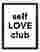 Self Love Statement Art Print - Black