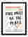 This Must Be the Place Art Print Black