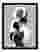 Silhouette Harmony Art Print - Black
