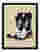 Western Flair Boots Art Print - Black