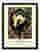 Morris Badger Botanical Art Print - Black